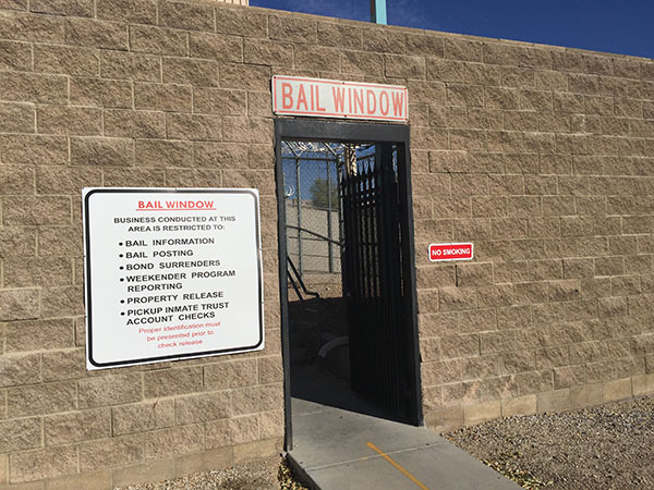 Las Vegas Detention Center Bail Window